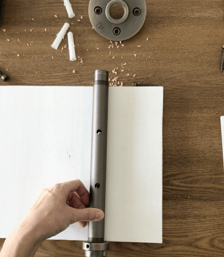 Installing my New Furniture Pipeline Shelves