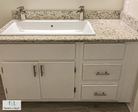 Replacing a Single Sink Vanity with a Double Sink Vanity