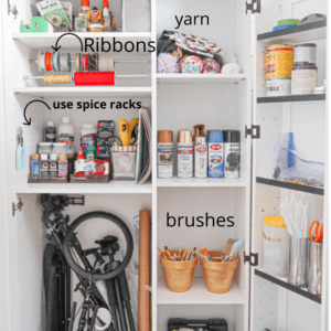 craft cabinet organization