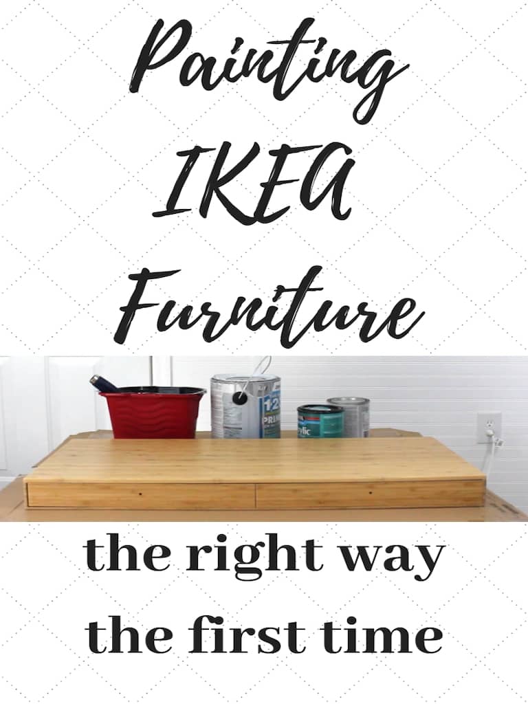 PAINTING IKEA FURNITURE