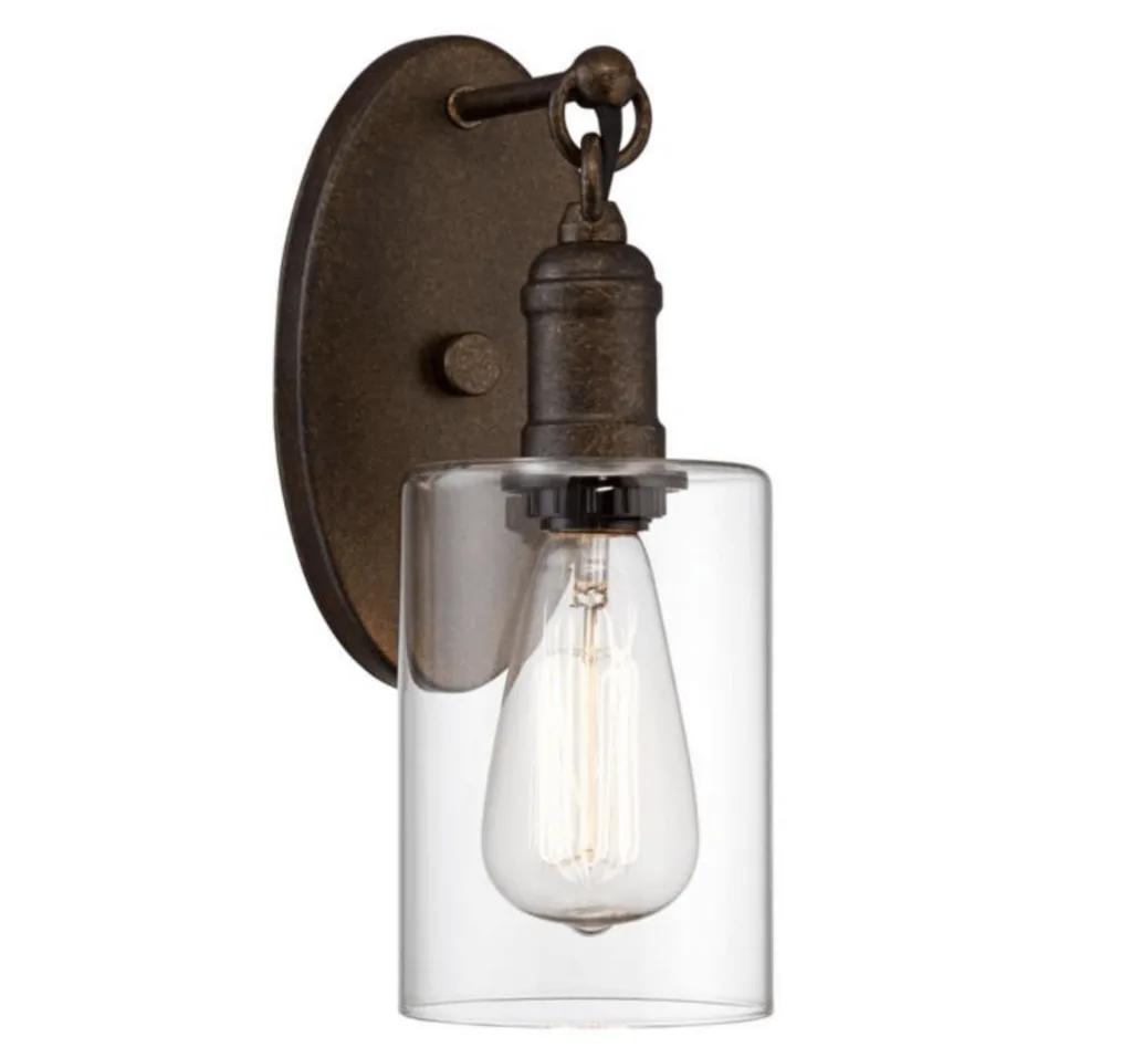 hanging sconce light
