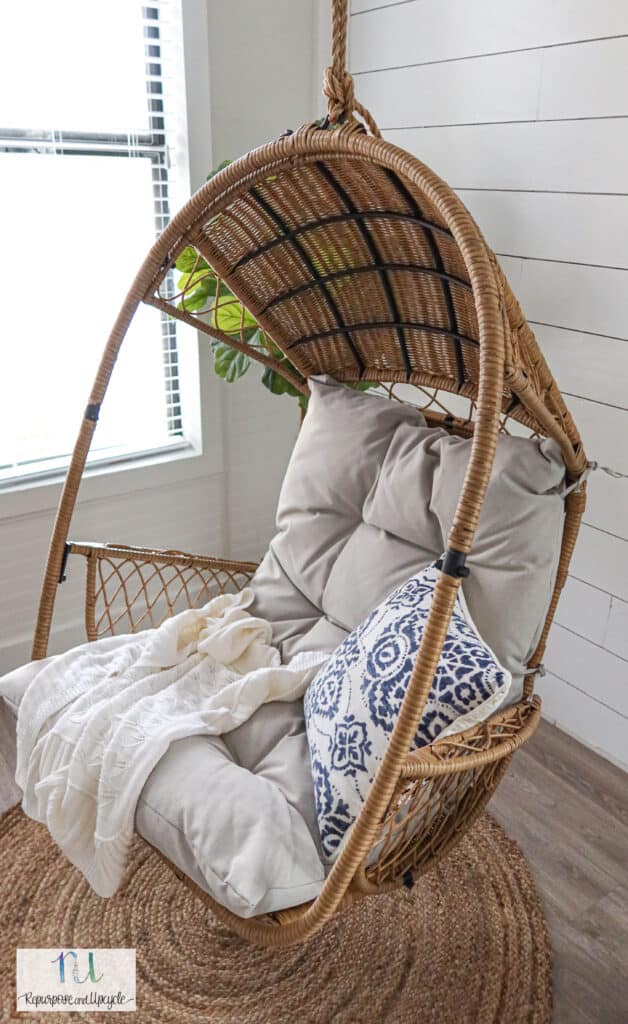 affordable hanging indoor swing chair