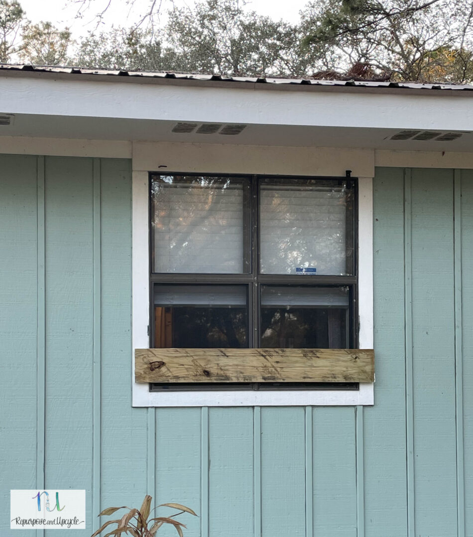 Installing Window Box Planters