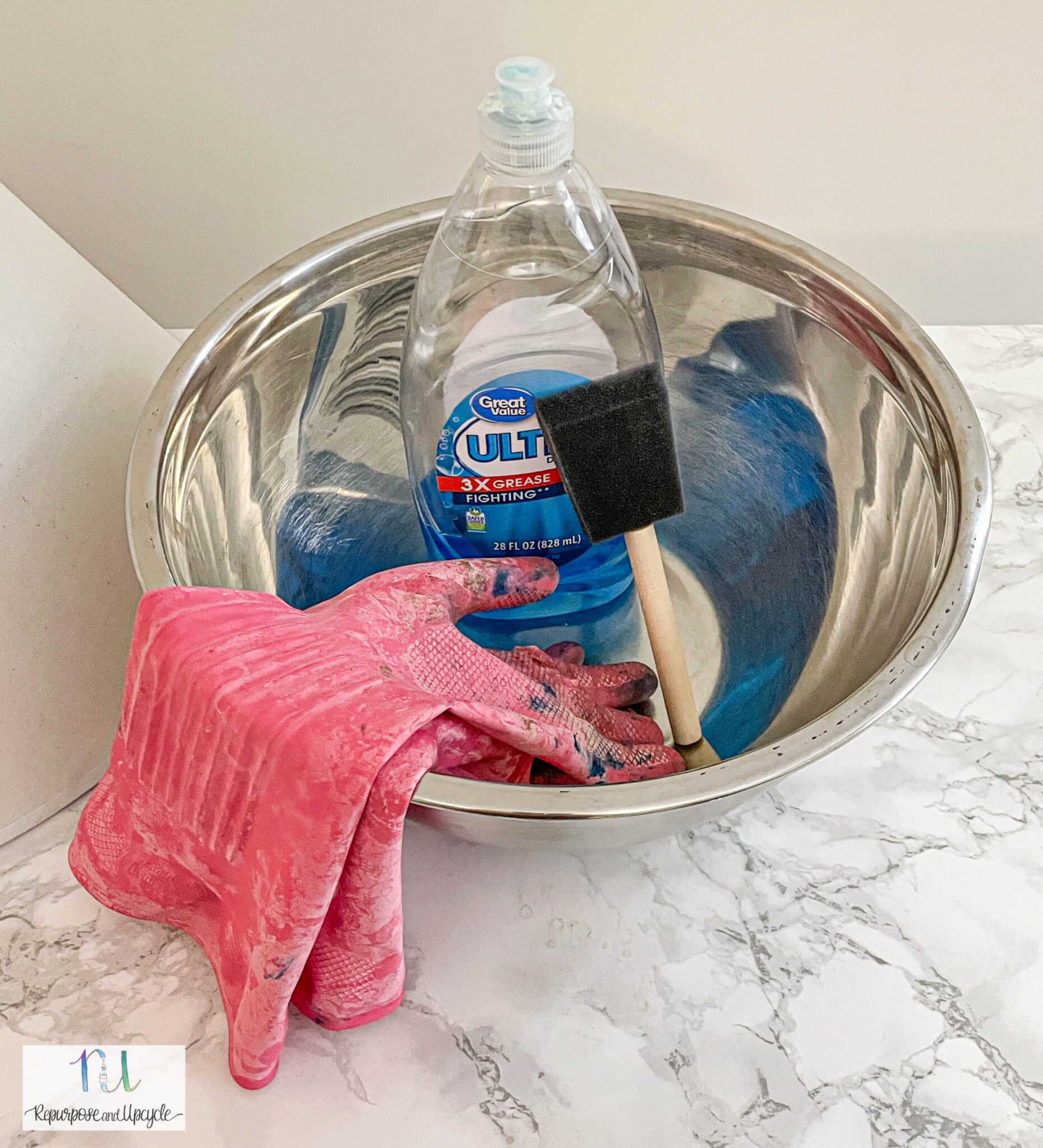 How to Dye a Lampshade with Rit Dye for an Ombre Look