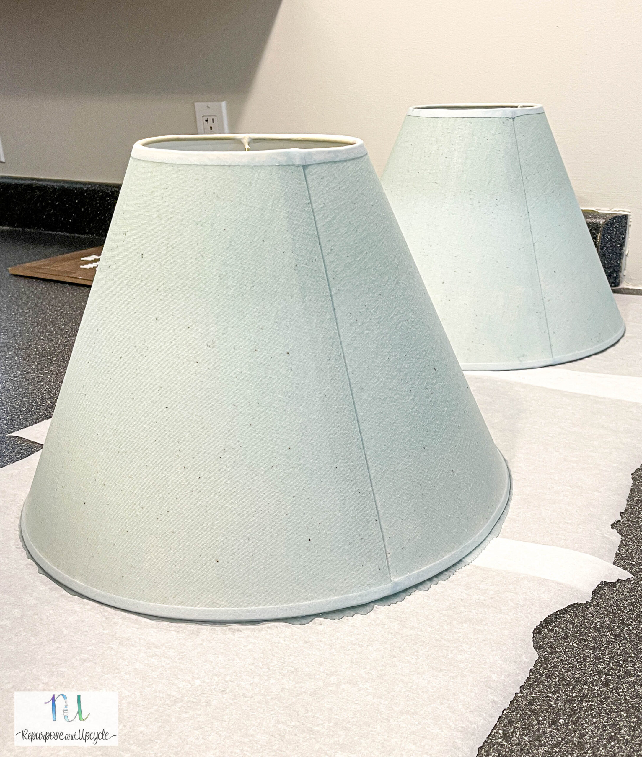 How to Dye a Lampshade with Rit Dye for an Ombre Look
