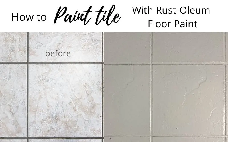 how to paint ceramic tile 