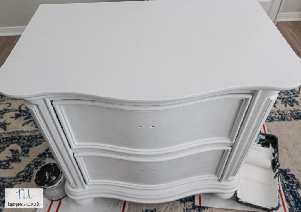 Heirloom Traditions ALL-IN-ONE painted bedside table