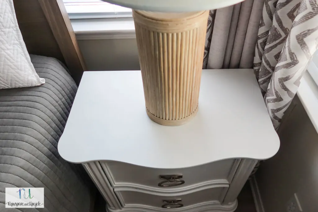 Heirloom Traditions painted bedside table top