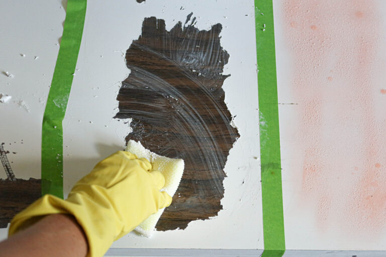 Get paint off Wood with Citristrip, Vinegar, Heat Gun and EasyOff