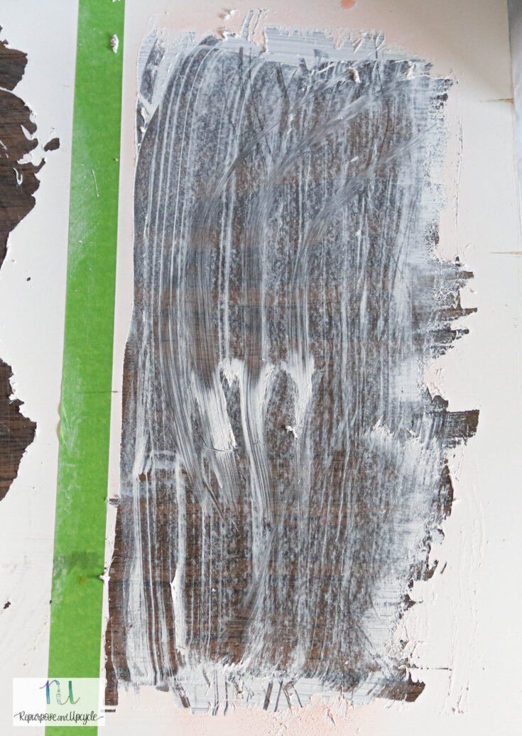 Get paint off Wood with Citristrip, Vinegar, Heat Gun and EasyOff