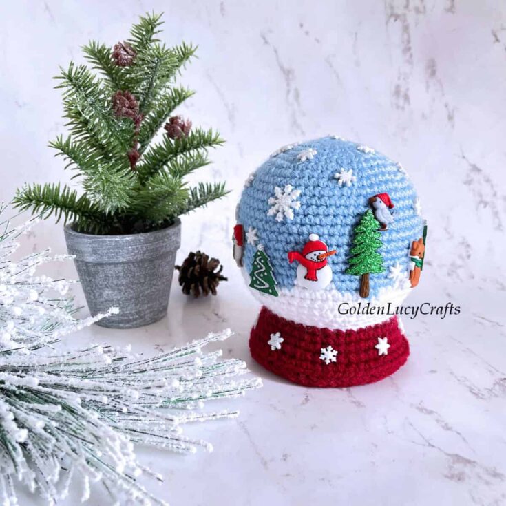 Image for Crochet Snow Globe Amigurumi