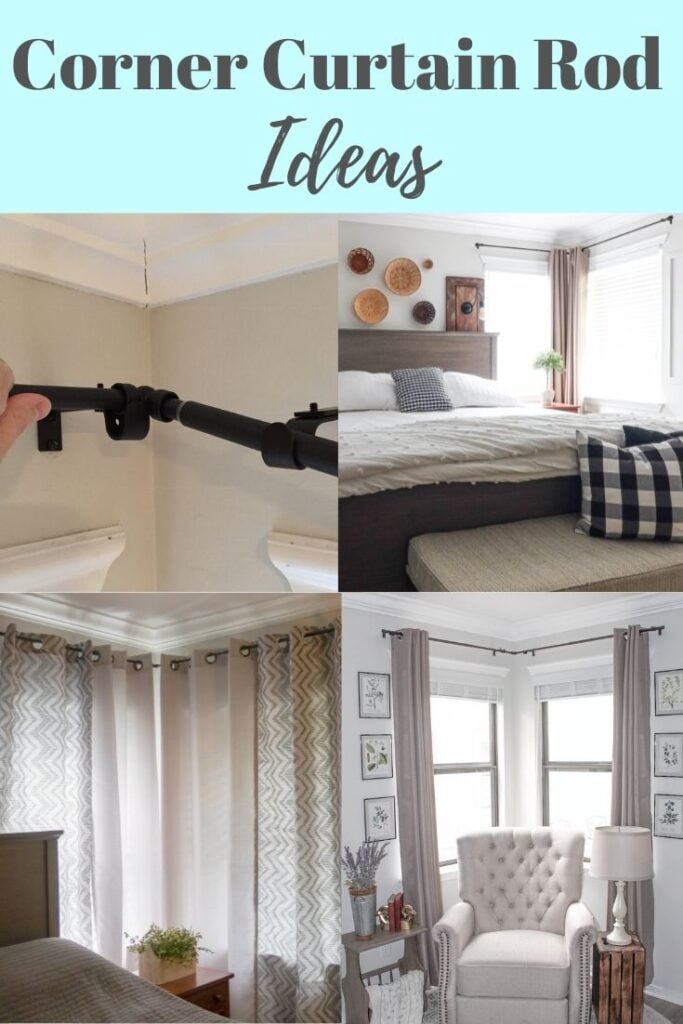 corner curtain rods and ideas for decorating around corner windows