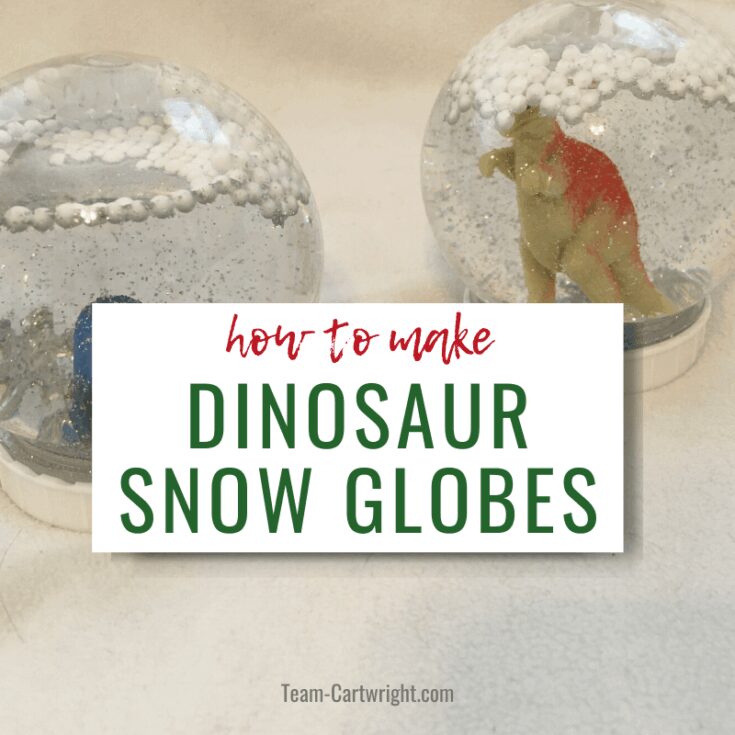 Image for Dinosaur Snow Globe: A Unique DIY Holiday Craft