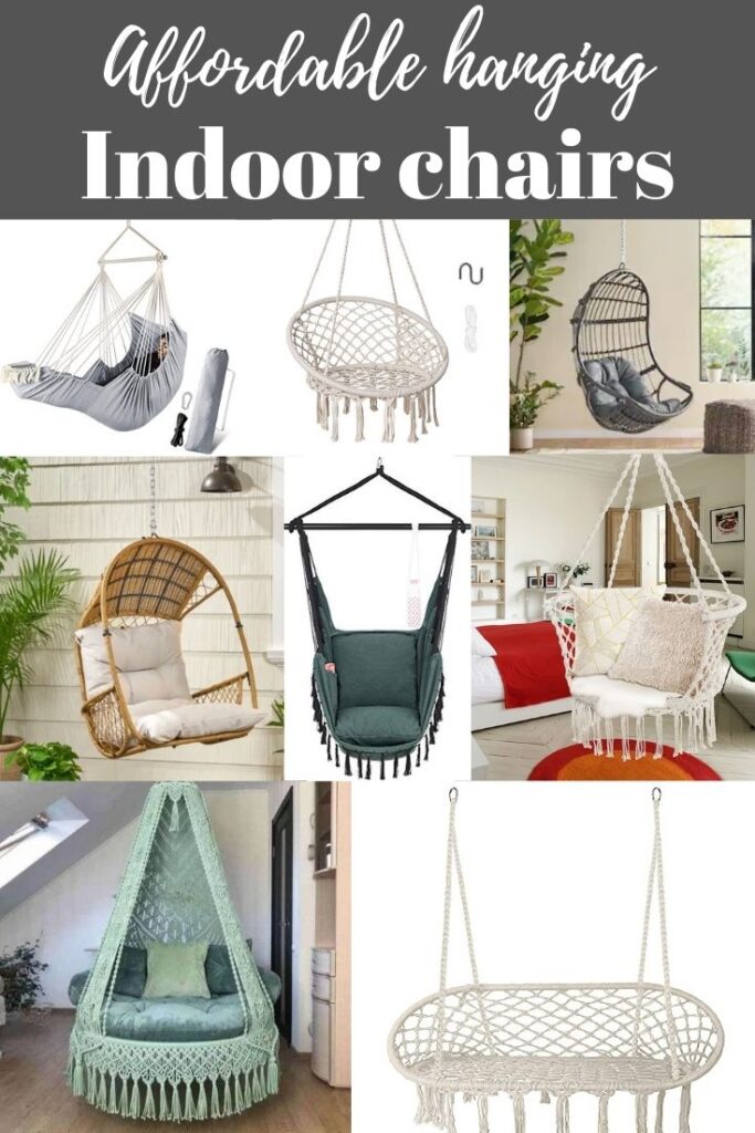 affordable hanging indoor chairs