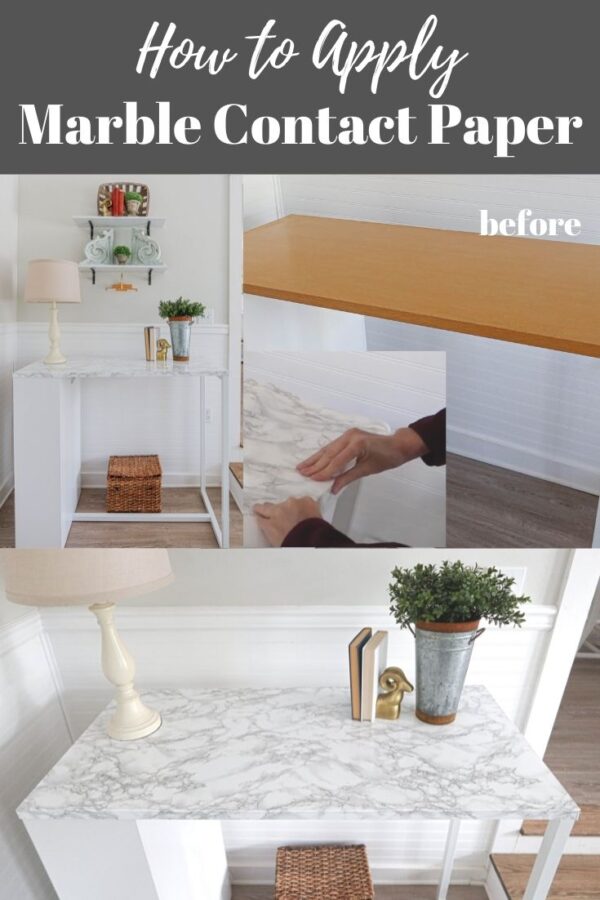 How to Apply Faux Marble Self Adhesive Vinyl Contact Paper to a Countertop