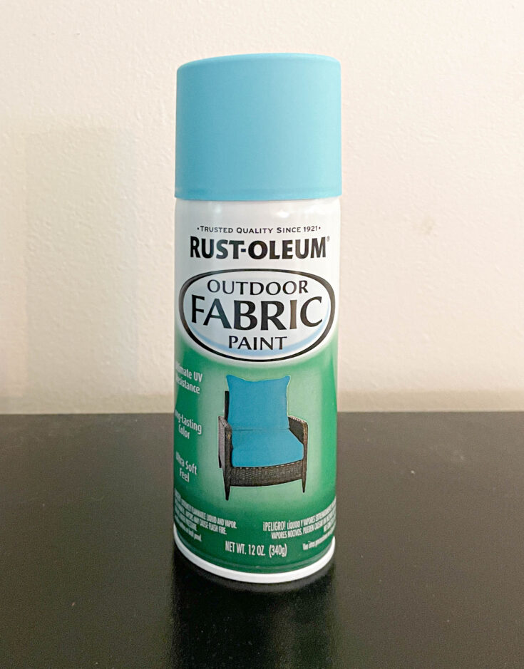 Rustoleum Outdoor Fabric Paint review