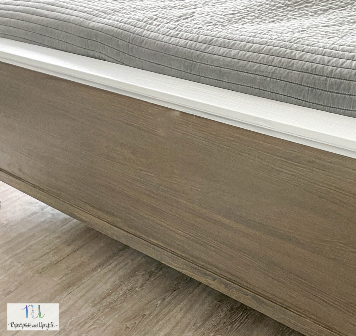 Wood Furniture Repair with Bondo to fix a Missing Chunk of Wood