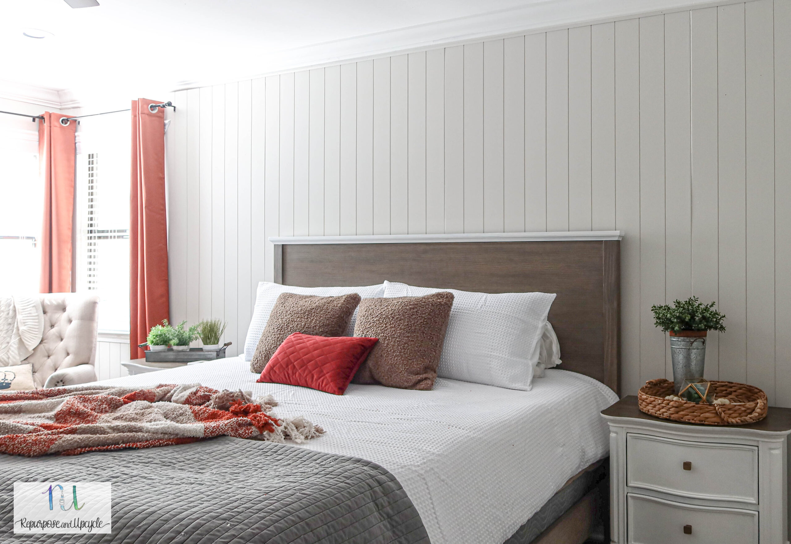 Installing Shiplap Paneling Sheets As An Accent Wall