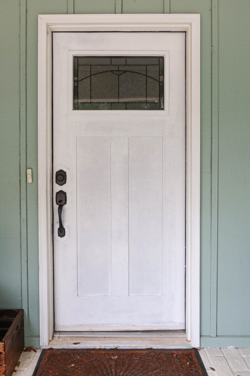 Creating a Faux Wood Fiberglass Door with Gel Stain