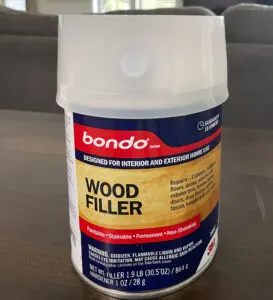Bondo wood filler