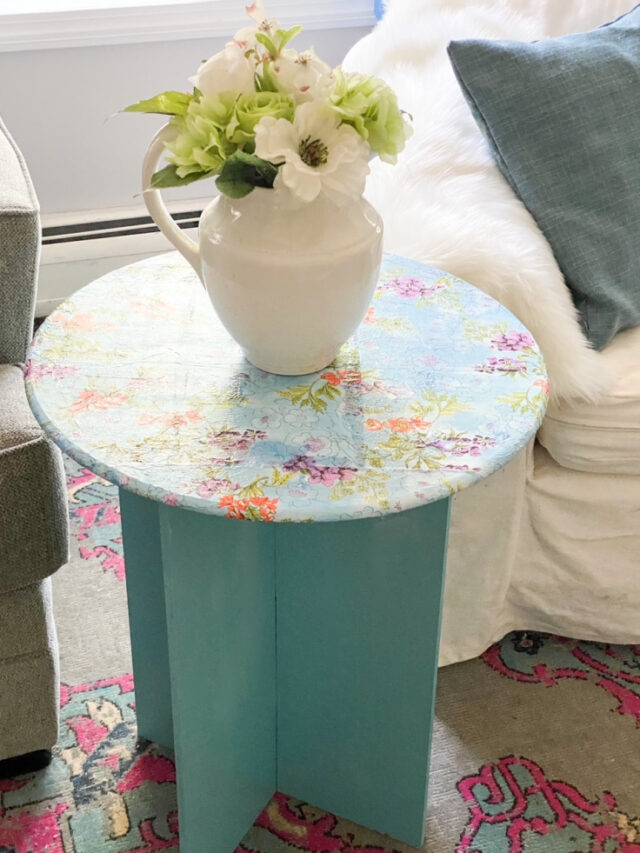 End Table Makeover Ideas