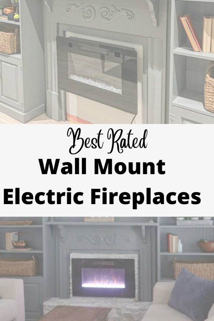 best electric fireplace wall mount