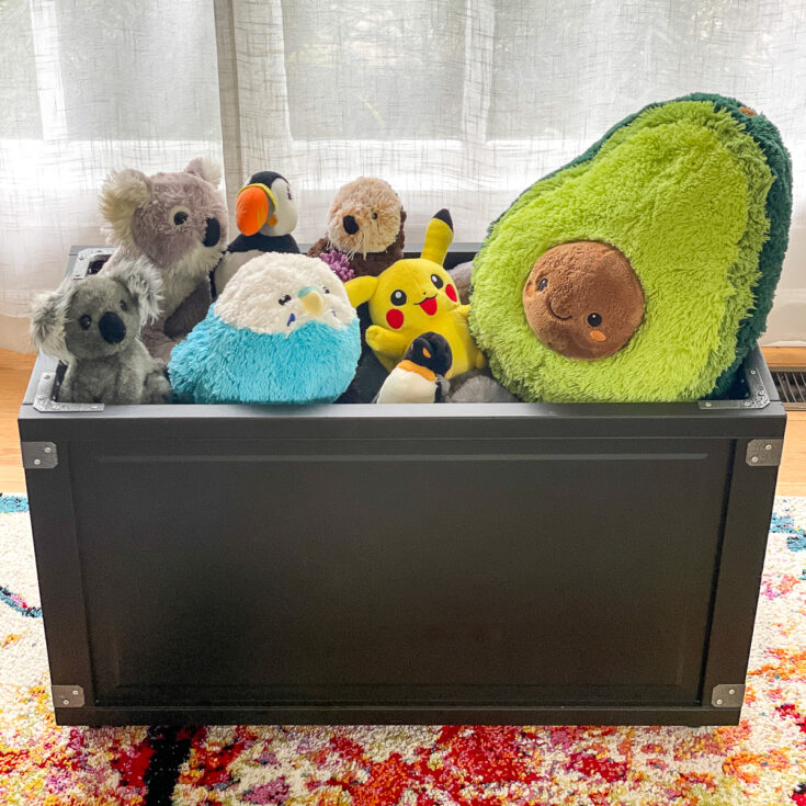 Image for Easy DIY Toy Box [2 Different Ways]