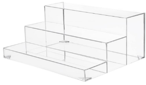 acrylic bar shelves