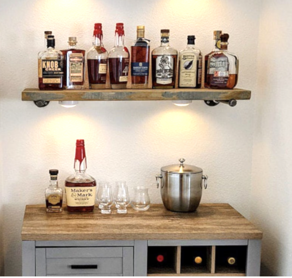 DIY Bar Shelf Ideas Creative and Affordable Options for Your Bar