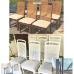 how to refinish kitchen chairs