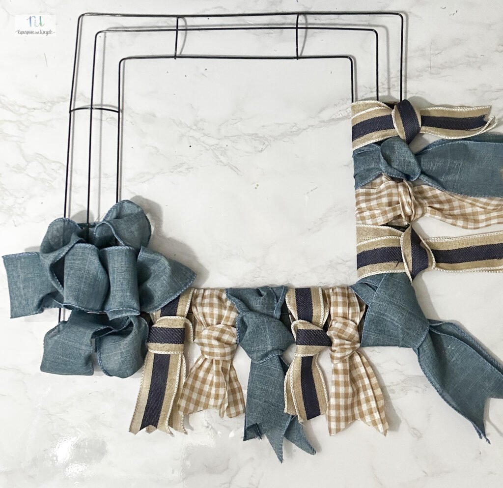 🎆 Simple 4th of July Ribbon Wreath | Easy DIY Patriotic Decor 🇺🇸