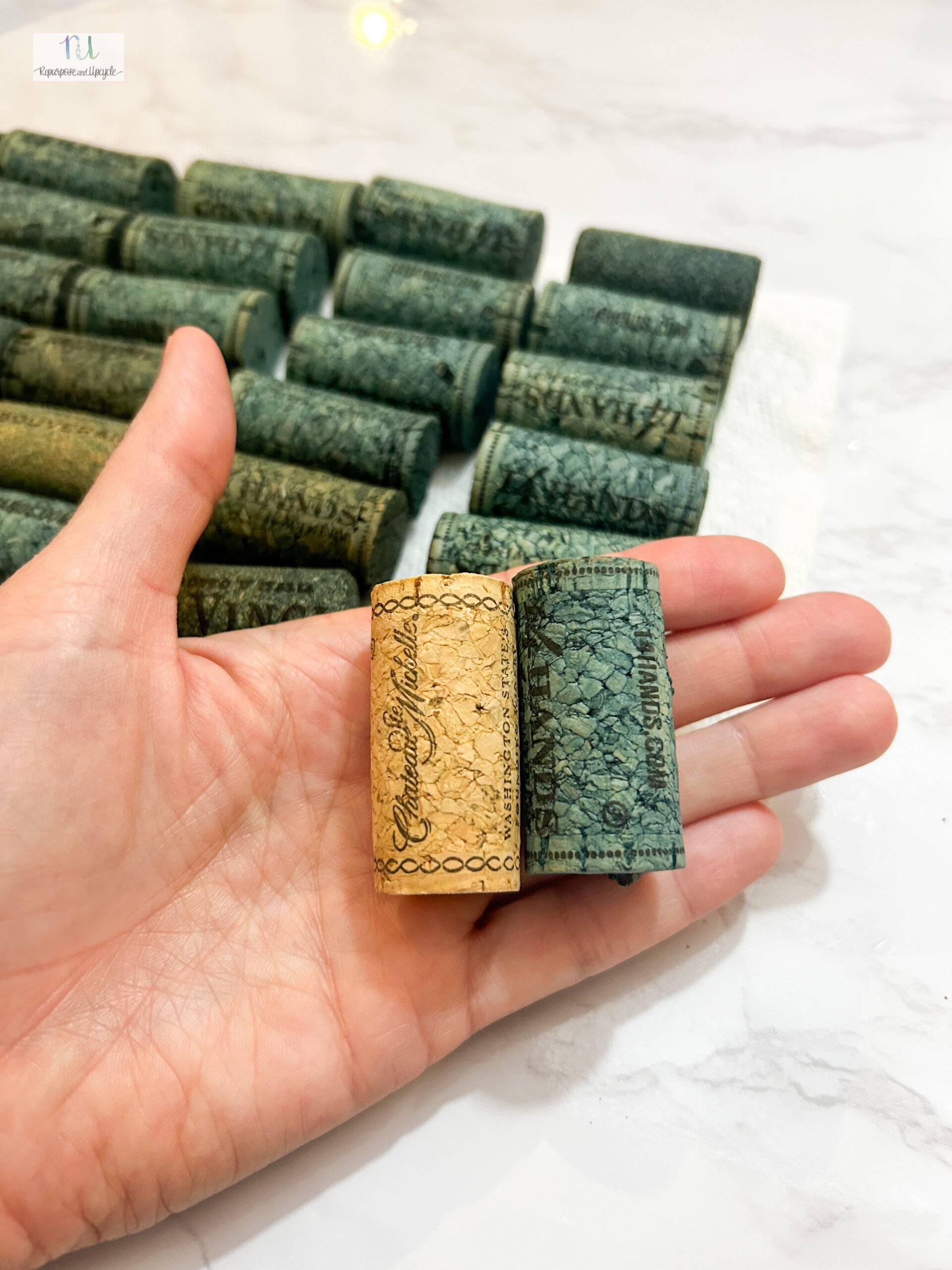 how to dye wine corks with rit dye