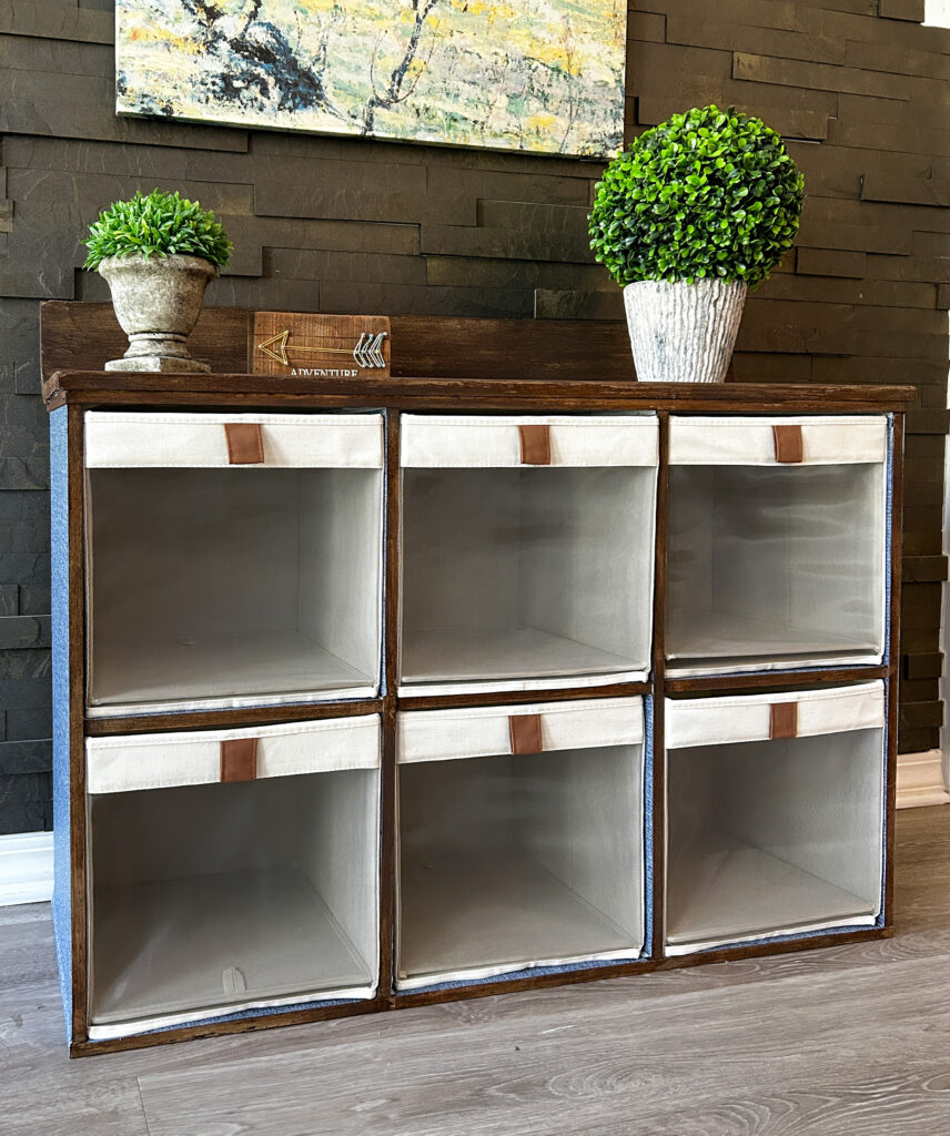 cube storage makeover