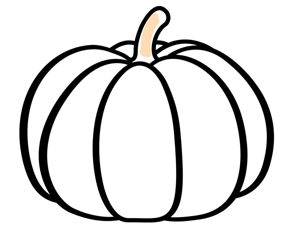 pumpkin outline