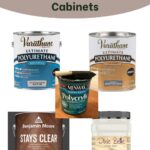 best top coat for painted kitchen cabinets