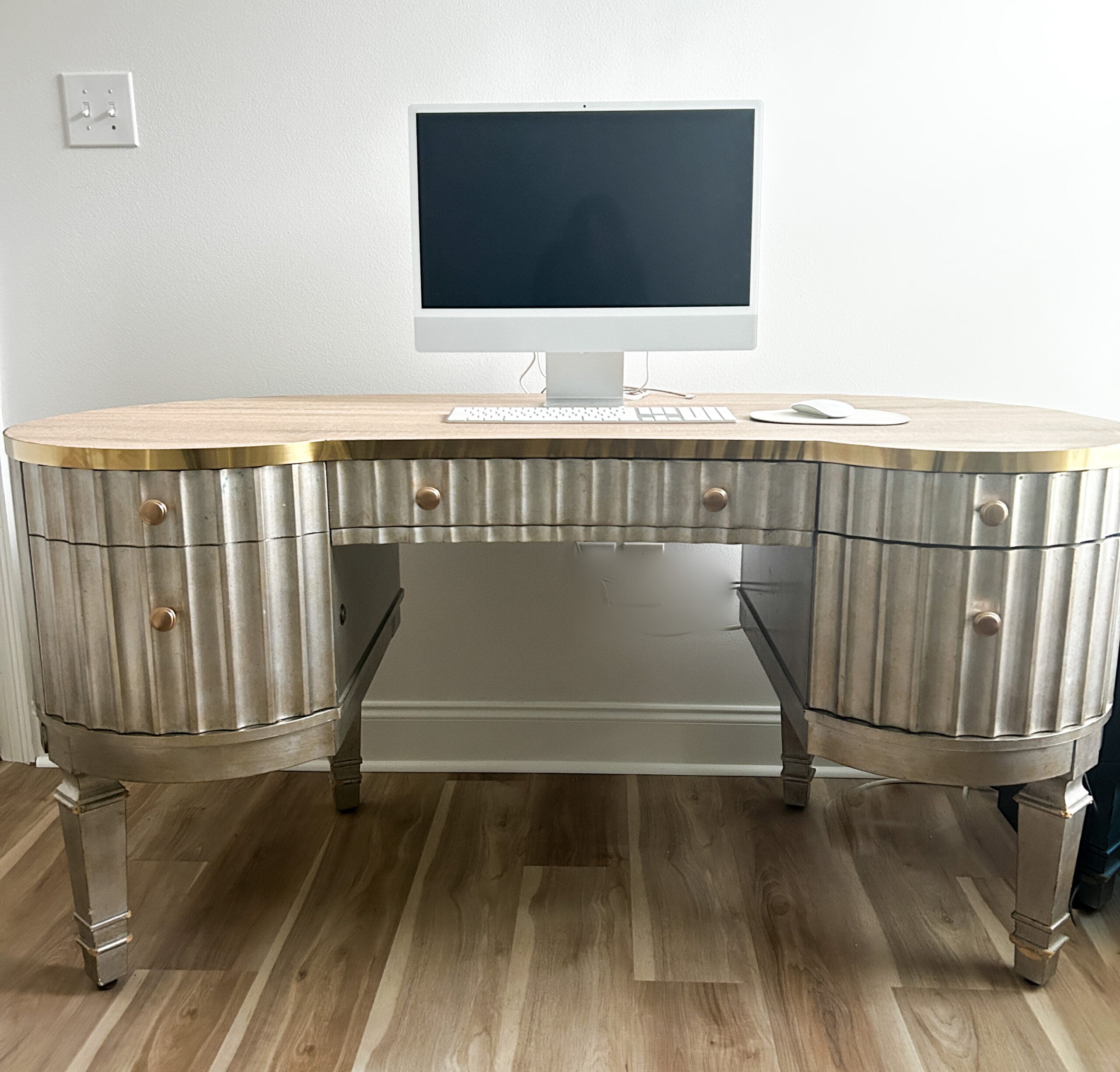 Hooker office desk makeover